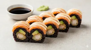 Uramaki tiger roll