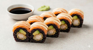 Uramaki tiger roll