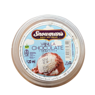 Snowmans Vanilla Chocolate  Ice Cream 120ml
