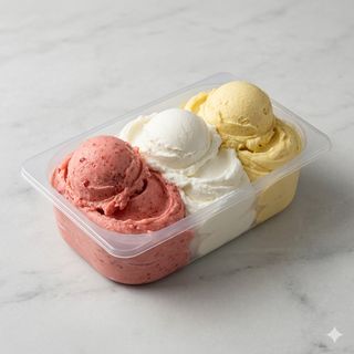 Vaschetta di gelato 500 g 