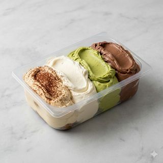 Vaschetta di gelato 750 g 