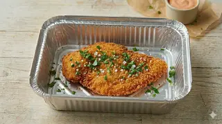 Vaschetta cotoletta di pollo