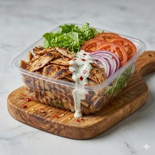 Vaschetta mista Kebab grande