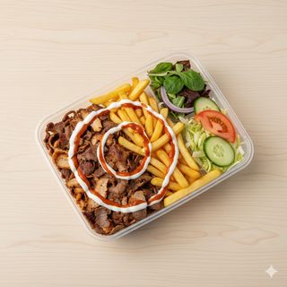 Vaschetta kebab grande