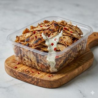 Vaschetta Kebab grande solo carne