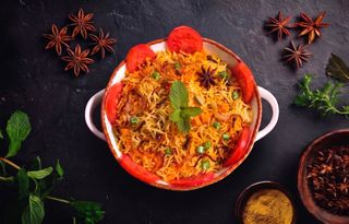 Veg dum biryani