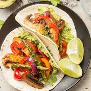 Veg fajitas