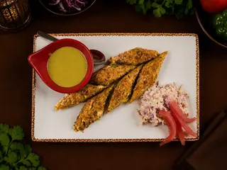 Veg seekh kabab