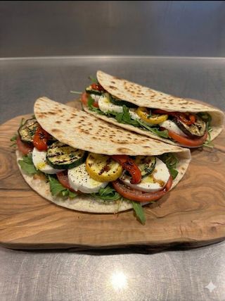 Piadina vegetariana