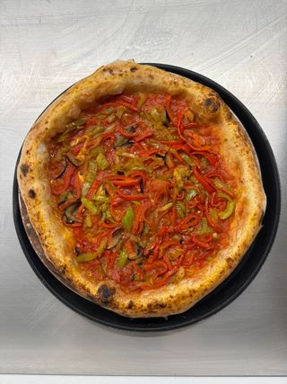 Pizza Vegetariana 400 gr
