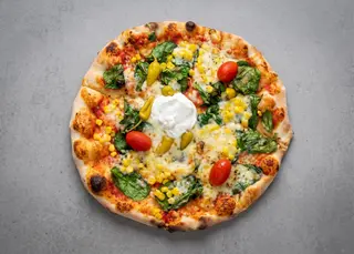 Mala Vegetariana pizza