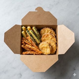 Verdura mista in tempura