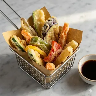 Misto di verdure fritte