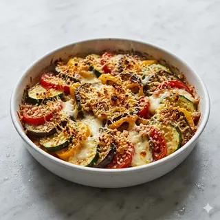 Verdure miste gratinate