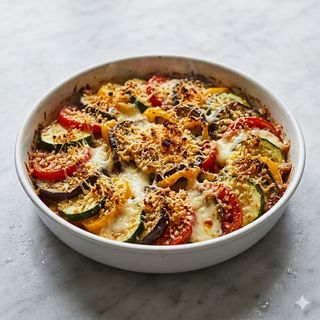 Verdure miste gratinate