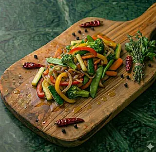 Verdure miste saltate