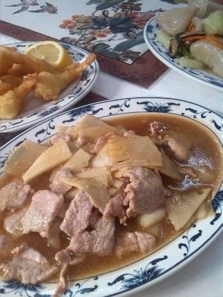 Vitello in salsa d'ostrica