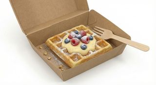 Waffle 1 crema e 1 granella