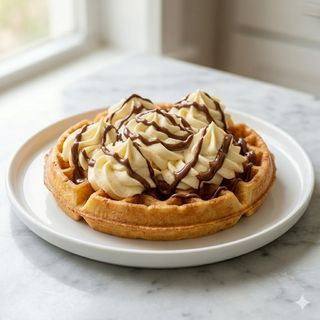 Waffle mascarpone