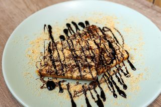 Waffle sa nutellom i plazmom