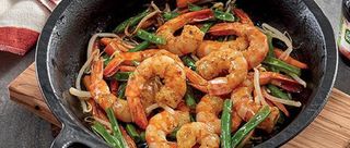 312 Piccola padella con gamberi