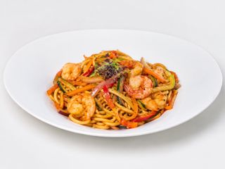 Wok kozice