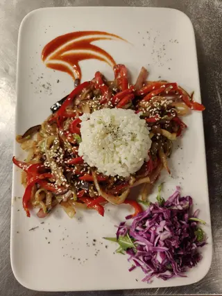 Wok vegetariano