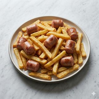Würstel e patatine