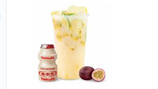 Yakult e frutto della passione