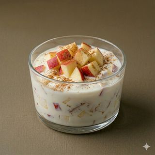 Yogurt greco alla mela e cannella