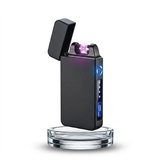 Black Frameless Rechargeable Electric Lighter
