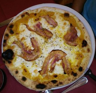 Zucca, pancetta e bufala 