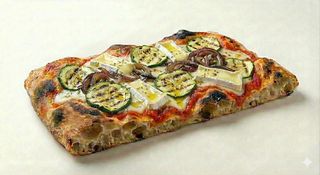 Zucchine e brie al taglio