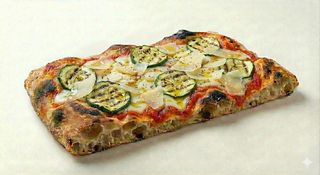 Zucchine e grana al taglio