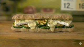 Brie, zucchine - grande