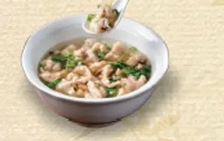 040 Zuppa polpette di pesce