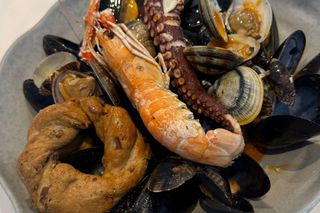 Zuppa di cozze partenopea