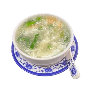 8 Zuppa di granchio con asparagi