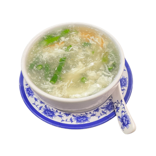 8 Zuppa di granchio con asparagi