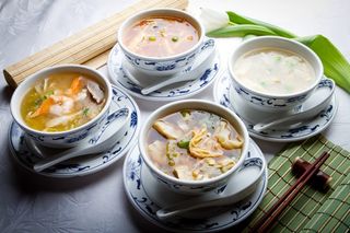 Zuppa di zazai con carne