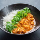 Կարի հավի մսով և բրնձով