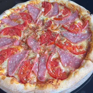Pizza with Bacon
