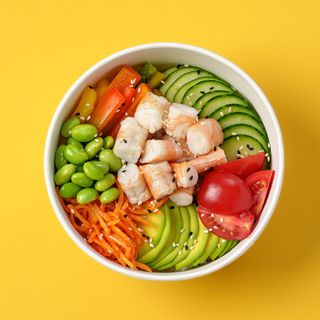 Պոկե մանրածովախեցգետնով