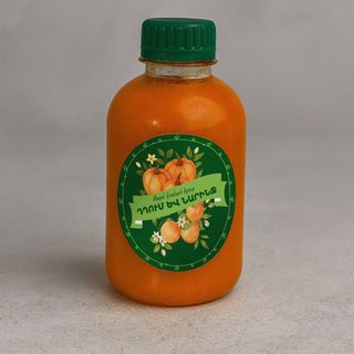 Թարմ քամած դդմի և նարնջի հյութ