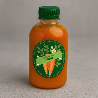 Թարմ քամած գազարի հյութ