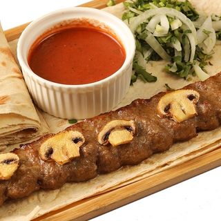 Հավի քյաբաբ սնկով