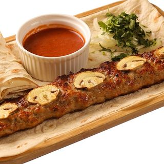 Տավարի քյաբաբ սնկով