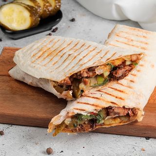 Խոզի շաուրմա լավաշով