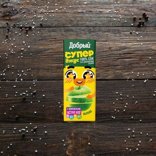 Հյութ բնական «Добрый» խնձոր 200 մլ