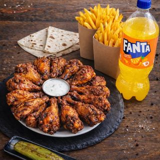 Հավի ուսիկ +  ֆրի